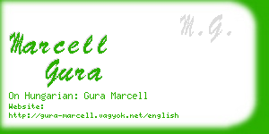 marcell gura business card